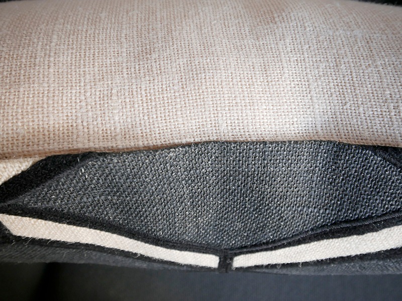 Geometric pattern cushion by WEAVE