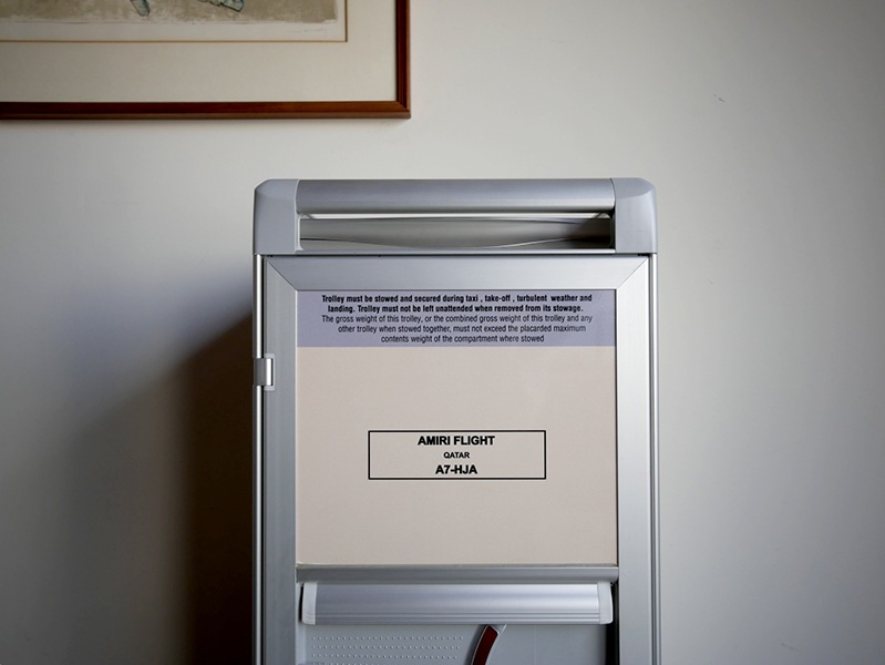 AMIRI Fright trolley