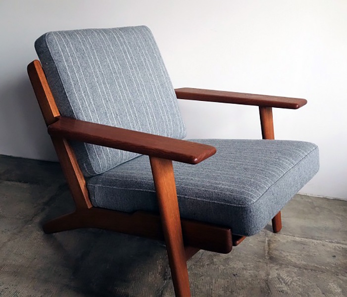 GE290Easy chair teak by Hans J.Wegner