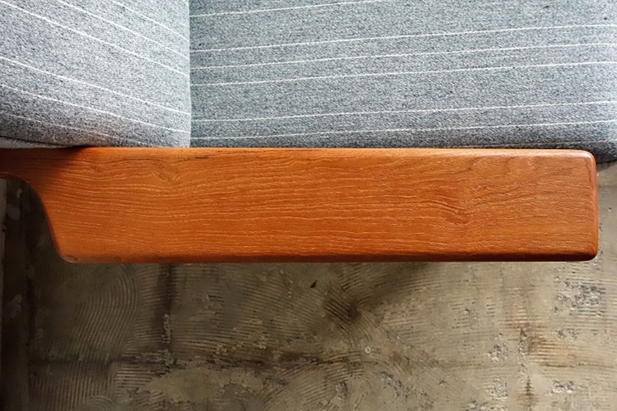 GE290Easy chair teak by Hans J.Wegner