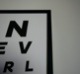 Fun eye chart