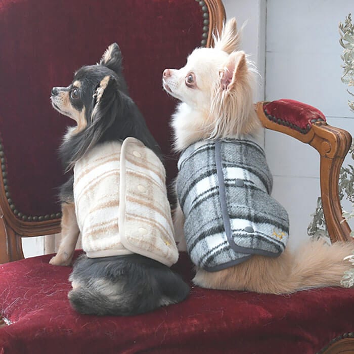 ♡　犬服　シンデレラ風ロングドレス➕エプロン　ハンドメイド ♡ 犬服 シンデレラ風ロングドレス➕エプロン ハンドメイド