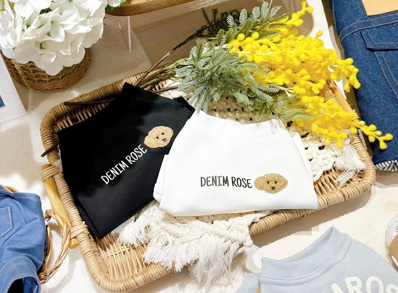 ★完売品★ DENIM ROSE ワッペンデニムフリルワンピース 服ブランド,DENIM ROSE | NONKOROオンラインストア