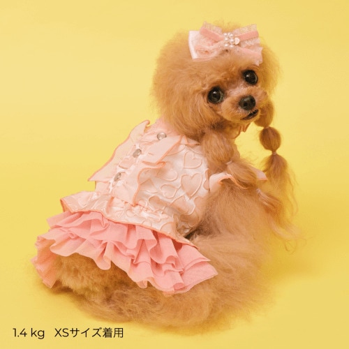 GODPIVA ハートフリルワンピース 2025 秋 冬 【ゴッドピバ】 | 新商品