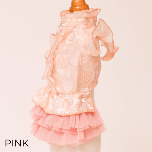 GODPIVA ハートフリルワンピース 2025 秋 冬 【ゴッドピバ】 | 新商品