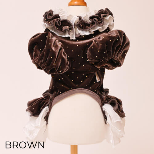 GODPIVA ドットプリマワンピース 2025 秋 冬 【ゴッドピバ】 ※お