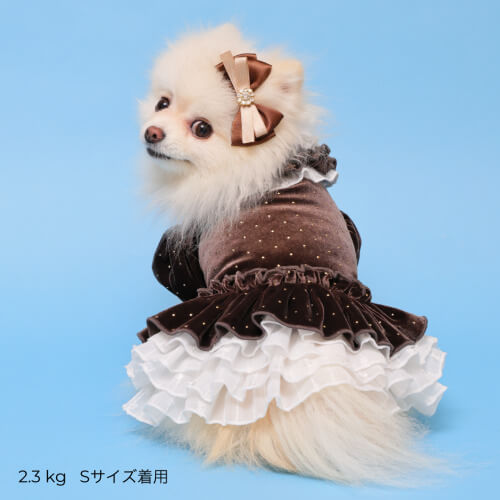 ゴッドピバ新作ワンピースドットプリマワンピースSMサイズピンク GODPIVA ドットプリマワンピース 2025 秋 冬 【ゴッドピバ】 ※お