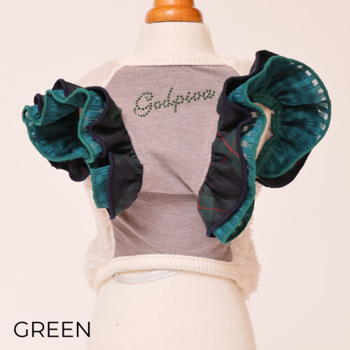 GODPIVA あったかテラボアチェックタンク 2025 秋 冬 【ゴッドピバ