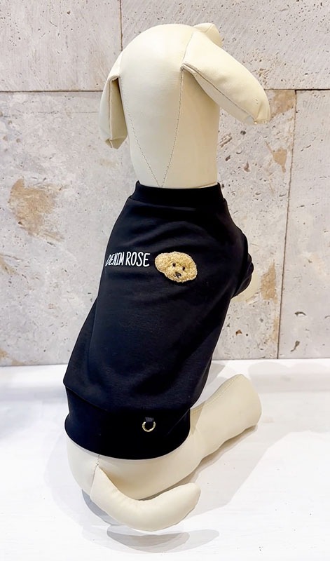 DENIM ROSE ワッペンロゴTシャツ 【デニムローズ】 | ドッグウェア