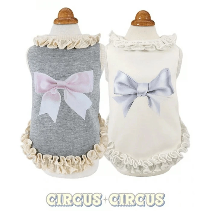 SALE 50％OFF ※サーカスサーカス FRILLED BOW アイボリー CCW-0278 秋