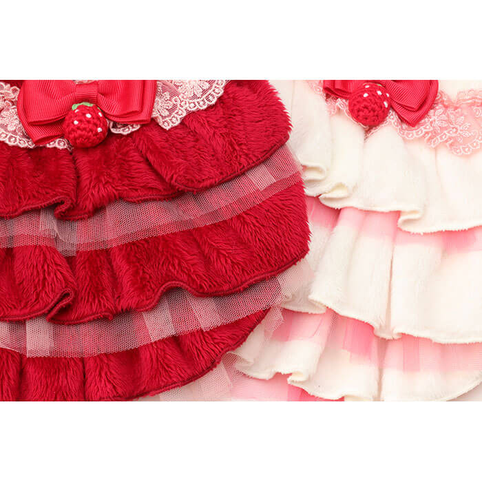 CanNana 冬いちごデコレーションワンピース 1169 【きゃんナナ