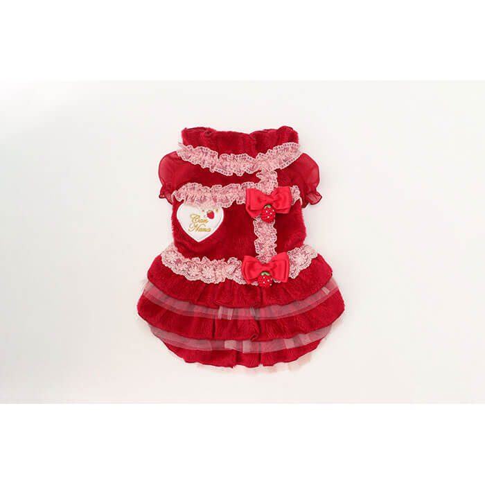 CanNana 冬いちごデコレーションワンピース 1169 【きゃんナナ