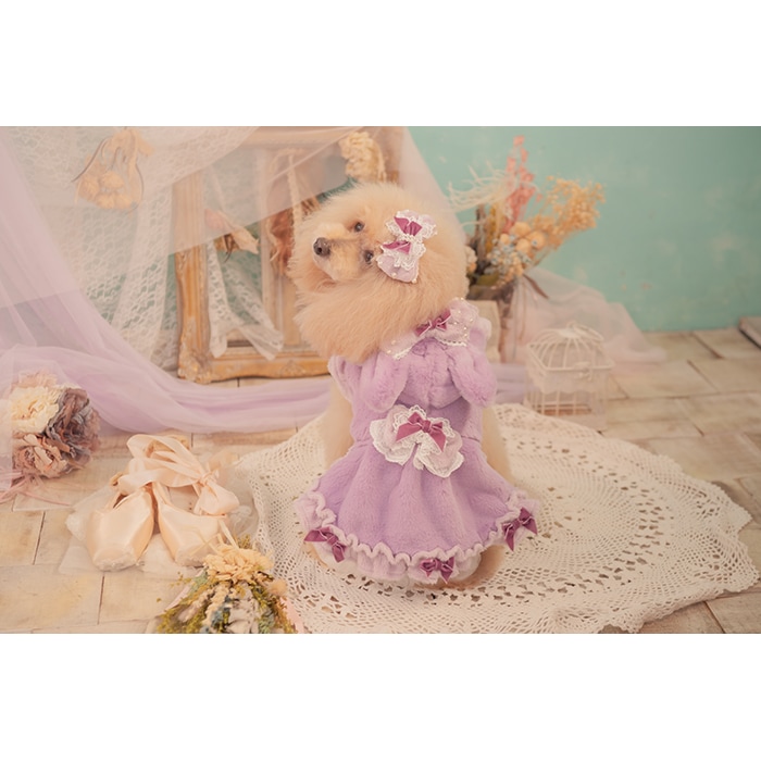 ご予約受付中！※ CanNana 冬うさぎファーワンピース 1173 【きゃんナナ