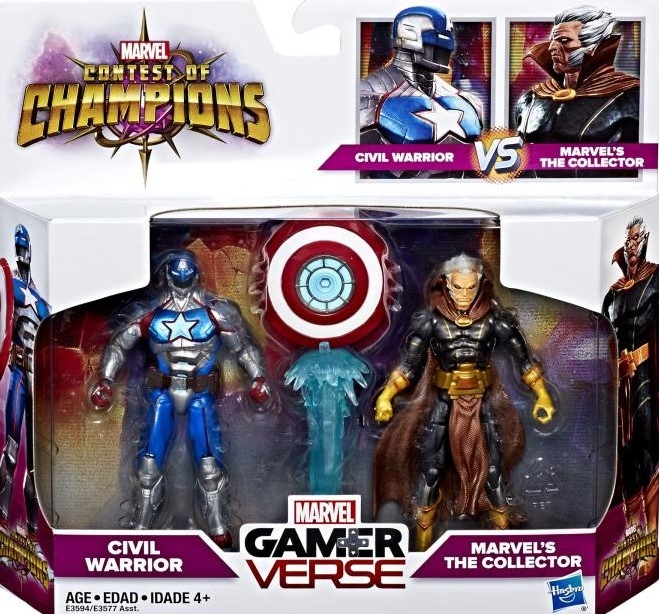 MARVEL - シビル・ウォー キャプテン・アメリカ アクションフィギュア 3体セット シビル・ウォー／キャプテン・アメリカ』【ハズブロ アクション