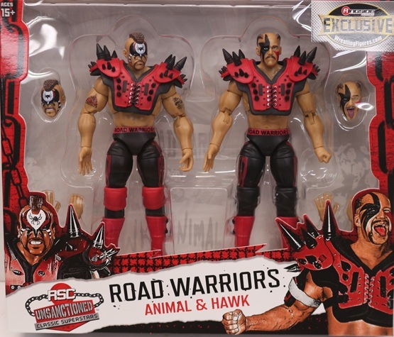 WWE　ウォーロード　フィギュア WWE RSC 非公認 ﾌｨｷﾞｭｱ ﾛｰﾄﾞ ｳｫｰﾘｱｰｽﾞ 2ﾊﾟｯｸ [赤] | プロレス,WWE