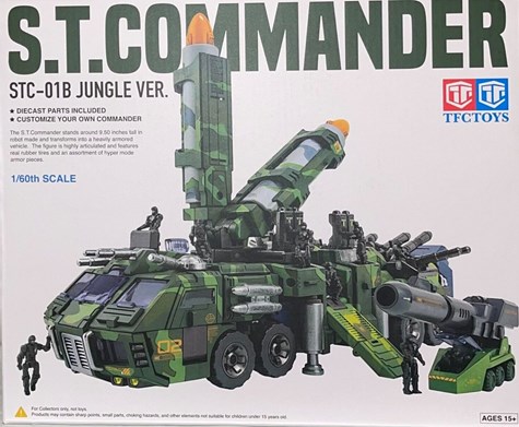 コミック・アニメ TFC TOYS STC-01B JUNGLE VER. TF ｱﾌﾀｰﾊﾟｰﾂ TFC STC-01B Supreme Techtial Commander [ｼﾞｬﾝｸﾞﾙ] | TF