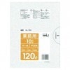 ポリ袋　120L　LLDPE　0.05×1000×1200mm　半透明　10枚×20冊(200枚)　GL129【メーカー直送または取り寄せ】|ゴミ袋・規格袋・レジ袋他|雑貨品