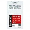 ポリ袋　45L　HDPE　0.025×650×800mm　半透明　10枚×80冊(800枚)　GH48【メーカー直送または取り寄せ】|ゴミ袋・規格袋・レジ袋他|雑貨品