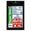 ポリ袋　45L　LL+Meta　0.025×650×800mm　黒　10枚×70冊(700枚)　BM42【メーカー直送または取り寄せ】|ゴミ袋・規格袋・レジ袋他|雑貨品
