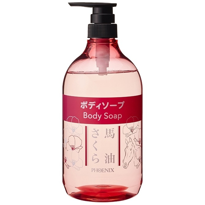 フェニックス 馬油さくらボディソープ 詰替容器 1000mL×30本入