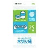 【個人宅配送可】水切りストッキング　120×215mm　白　25枚×100冊 （2500枚）KS01【取り寄せ商品・即納不可・代引き不可・返品不可】|ゴミ袋・規格袋・レジ袋他|雑貨品