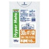 【個人宅配送可】ポリ袋　30L　LL+Meta　0.02×500×700mm　半透明　10枚×120冊(1200枚)　BM39【取り寄せ商品・即納不可・代引き不可・返品不可】|ゴミ袋・規格袋・レジ袋他