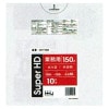 【法人様限定】ポリ袋　150L　HDPE 0.03×1300×1200mm　半透明　10枚×20冊 （200枚）GH158　3ケースロット【メーカー直送・時間指定不可・沖縄、離島不可】|ゴミ袋・規格袋
