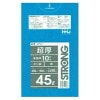 【個人宅配送可】ポリ袋　45L　LLDPE　0.05×650×800mm　青　10枚×30冊(300枚)　GT41【取り寄せ商品・即納不可・代引き不可・返品不可】|ゴミ袋・規格袋・レジ袋他|雑貨品