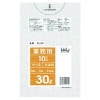 【法人様限定】ポリ袋　30L　LLDPE　0.03×500×700mm　半透明　10枚×80冊(800枚)　GL34　3ケースロット【メーカー直送・時間指定不可・沖縄、離島不可】|ゴミ袋・規格袋・レジ