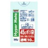 【法人様限定】ポリ袋　45L　LL+Meta  0.025×650×800mm　透明　10枚×70冊 （700枚）BM43　3ケースロット【メーカー直送・時間指定不可・沖縄、離島不可】|ゴミ袋・規格袋