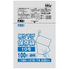 【法人様限定】吊り下げ保存袋(規格袋)　No.10　0.03×180×270mm　100枚×60冊　JL10　3ケースロット【メーカー直送・時間指定不可・沖縄、離島不可】|ゴミ袋・規格袋・レジ袋他|雑