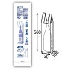 【個人宅配送可】一升瓶用レジ袋　白　TS-15　100枚×20冊(2000枚)【取り寄せ商品・即納不可・代引き不可・返品不可】|ゴミ袋・規格袋・レジ袋他|雑貨品