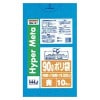 【法人様限定】ポリ袋　90L　LL+Meta 0.035×900×1000mm　青　10枚×40冊 （400枚）BM91　3ケースロット【メーカー直送・時間指定不可・沖縄、離島不可】|ゴミ袋・規格袋・