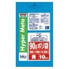 【法人様限定】ポリ袋　90L　LL+Meta　0.03×900×1000mm　青　10枚×40冊(400枚)　BM96　3ケースロット【メーカー直送・時間指定不可・沖縄、離島不可】|ゴミ袋・規格袋・レ