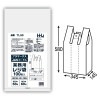 【法人様限定】レジ袋　白　JANコード入　TL50(西日本50号、東日本60号)　100枚×10冊(1000枚)　3ケースロット【メーカー直送・時間指定不可・沖縄、離島不可】|ゴミ袋・規格袋・レジ袋他