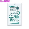 【法人様限定】再生原料使用　ポリ袋　45L　LLDPE　0.04×650×800　透明　10枚×40冊(400枚)　GI48【メーカー直送・時間指定不可・沖縄、離島不可】|ゴミ袋・規格袋・レジ袋他|雑