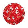 大黒工業　ペーパートレー　紙皿　クリスマス　雪だるま　直径180mm　DM-3　5枚【取り寄せ商品・即納不可・代引き不可・返品不可】|容器|雑貨品