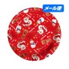 【全国送料無料】大黒工業　ペーパートレー　紙皿　クリスマス　雪だるま　直径180mm　DM-3　5枚【メール便・代引き不可・日時指定不可・取り寄せ商品・即納不可・返品不可】|容器|雑貨品