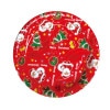 大黒工業　ペーパートレー　紙皿　クリスマス　ツリー　直径180mm　DM-3　5枚【取り寄せ商品・即納不可・代引き不可・返品不可】|容器|雑貨品