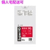 【個人宅配送可】ポリ袋　90L　HDPE　0.035×900×1000mm　半透明　10枚×30冊(300枚)　GH99【取り寄せ商品・即納不可・代引き不可・返品不可】|ゴミ袋・規格袋・レジ袋他|雑貨