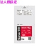 【法人様限定】ポリ袋　90L　HDPE　0.035×900×1000mm　半透明　10枚×30冊(300枚)　GH99【メーカー直送・時間指定不可・沖縄、離島不可】|ゴミ袋・規格袋・レジ袋他|雑貨品