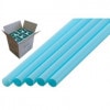 ストレートストロー　6mm×21cm　包装なし　ブルー色(水色)　500本入×20箱【メーカー直送・代引き不可・時間指定不可・沖縄、離島不可】|ストロー|雑貨品