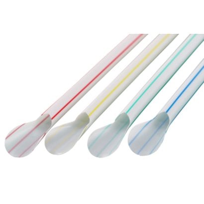 フジナップ】(500本×22箱)業務用ストロー／6mm×21cm／グリーン／フジ