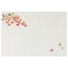 テーブルマット　T-124　紅葉(10〜11月)　100枚【取り寄せ商品・即納不可】|テーブルマット|雑貨品