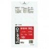 ポリ袋　90L　HD 0.03×900×1000mm　半透明　10枚×30冊 （300枚）GH98【メーカー直送または取り寄せ】|ゴミ袋・規格袋・レジ袋他|雑貨品