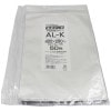 ラミジップ ＡＬ-K 底開き平袋タイプ アルミ 400×280mm　50枚【専用倉庫直送】|ゴミ袋・規格袋・レジ袋他|雑貨品