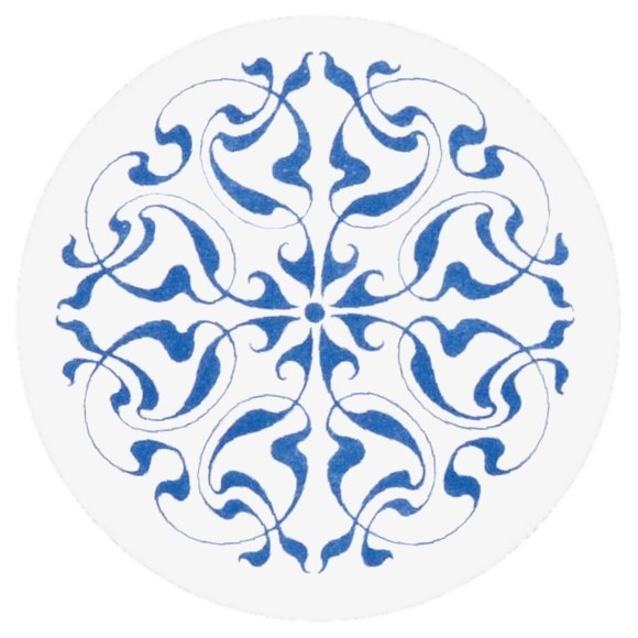 紙コースター 丸 ツタ柄 100枚 の通販｜業務ショップのん太郎