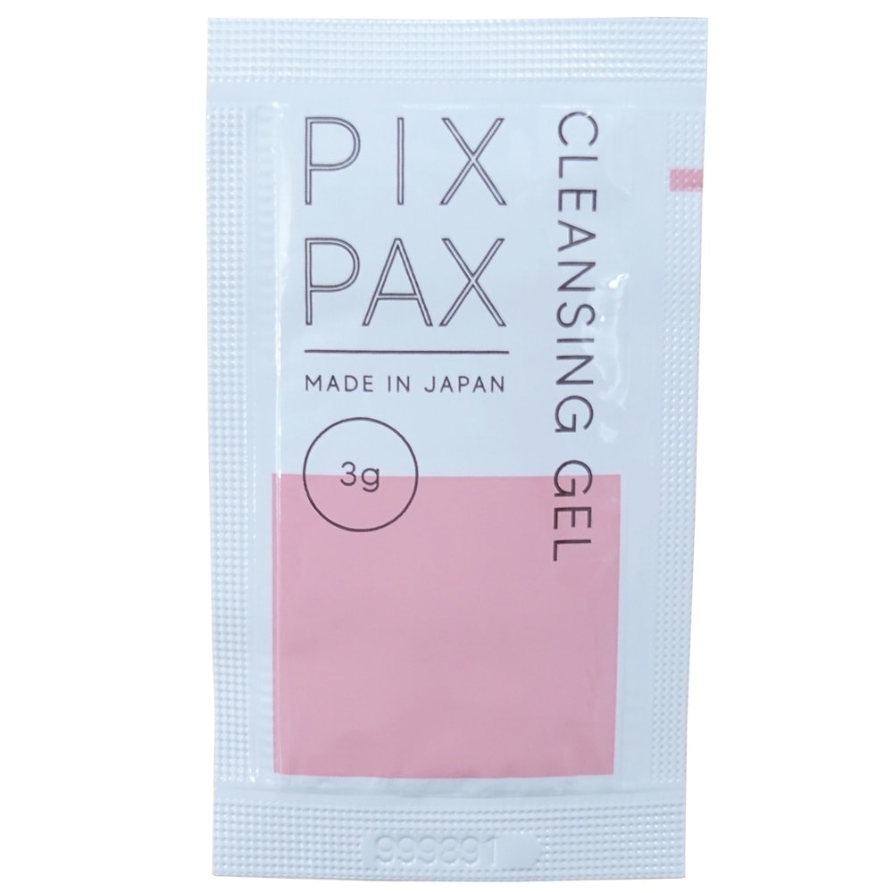 クレンジングジェル ピクスパクス メイク落とし パウチ 3g 1500