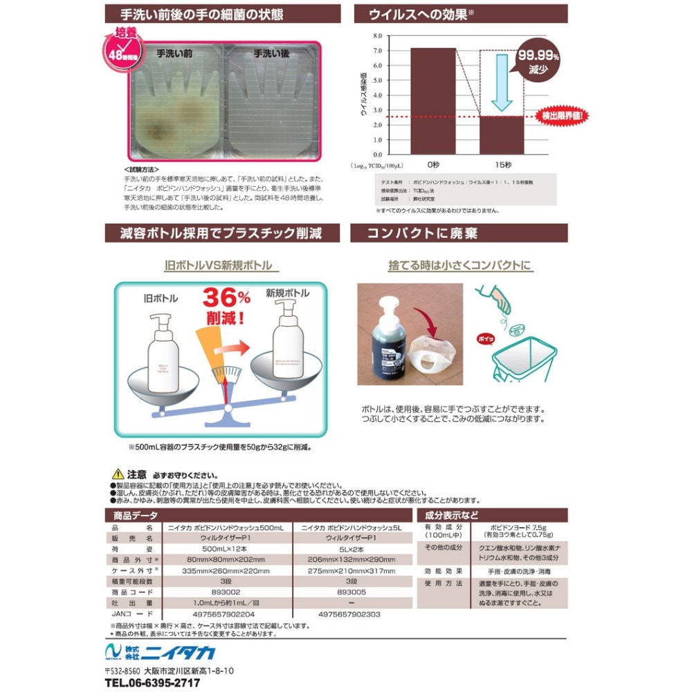 �˥�������ˢ�ϥ�ɥ����ס��ݥӥɥ�ϥ�ɥ����å��塡500mL