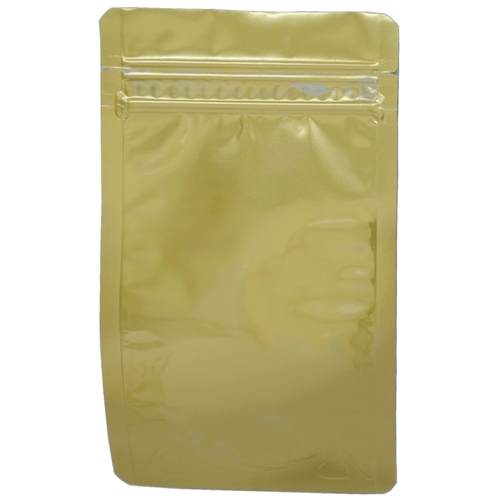 ラミジップ　AL-1013GD　アルミカラースタンドタイプ　32＋130×100(30)mm　ゴールド(金)　50枚×40袋●ケース販売お徳用【メーカー直送】 ラミジップ AL-1013GD アルミカラースタンドタイプ 32＋130×100(30)mm